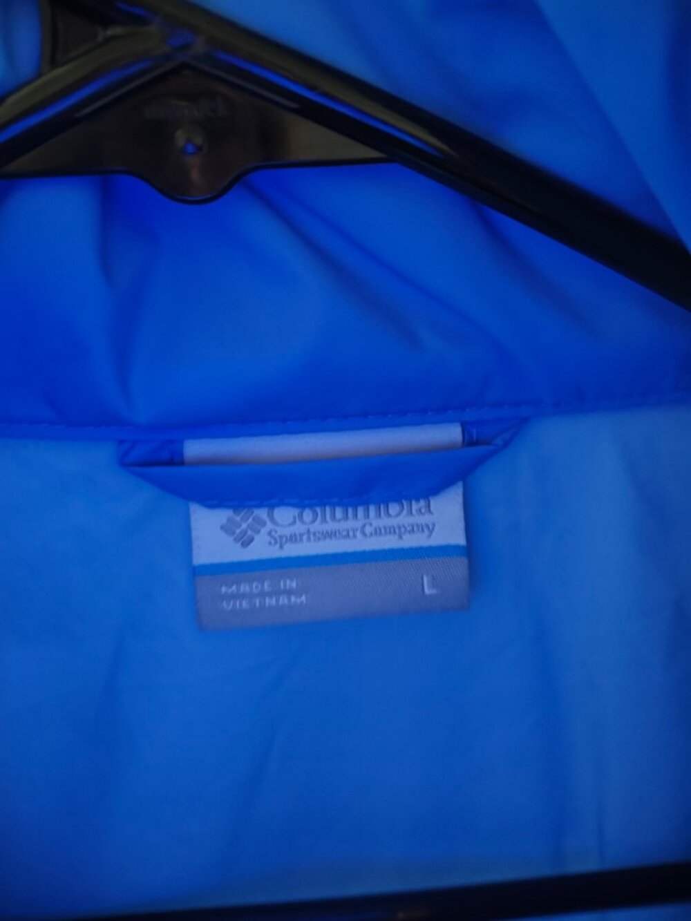Columbia Women's Lightweight Blue Windbreaker Jacket - Picture 3 of 11